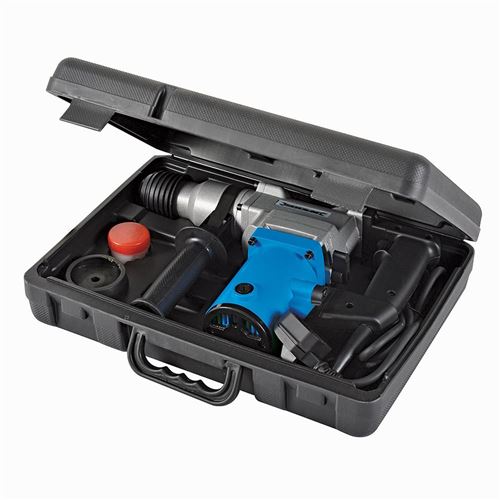 Marteau perforateur burineur SDS-Plus Silverline 850W 3,5J avec accessoires dans une malle